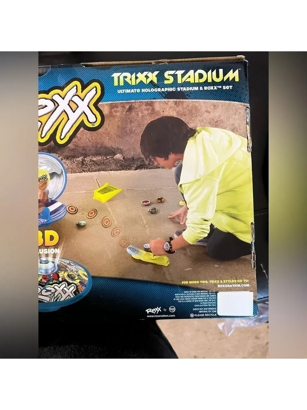 3d Illusion Ultimate Holographic Trixx Stadium Roxx Set 26071 Imperial Toy 2012